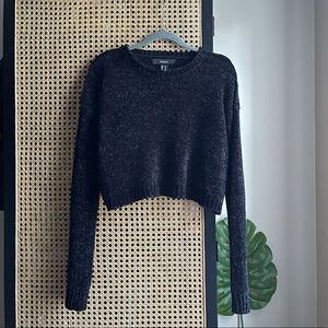 FOREVER 21 Cropped Chenille Sweater - NWT